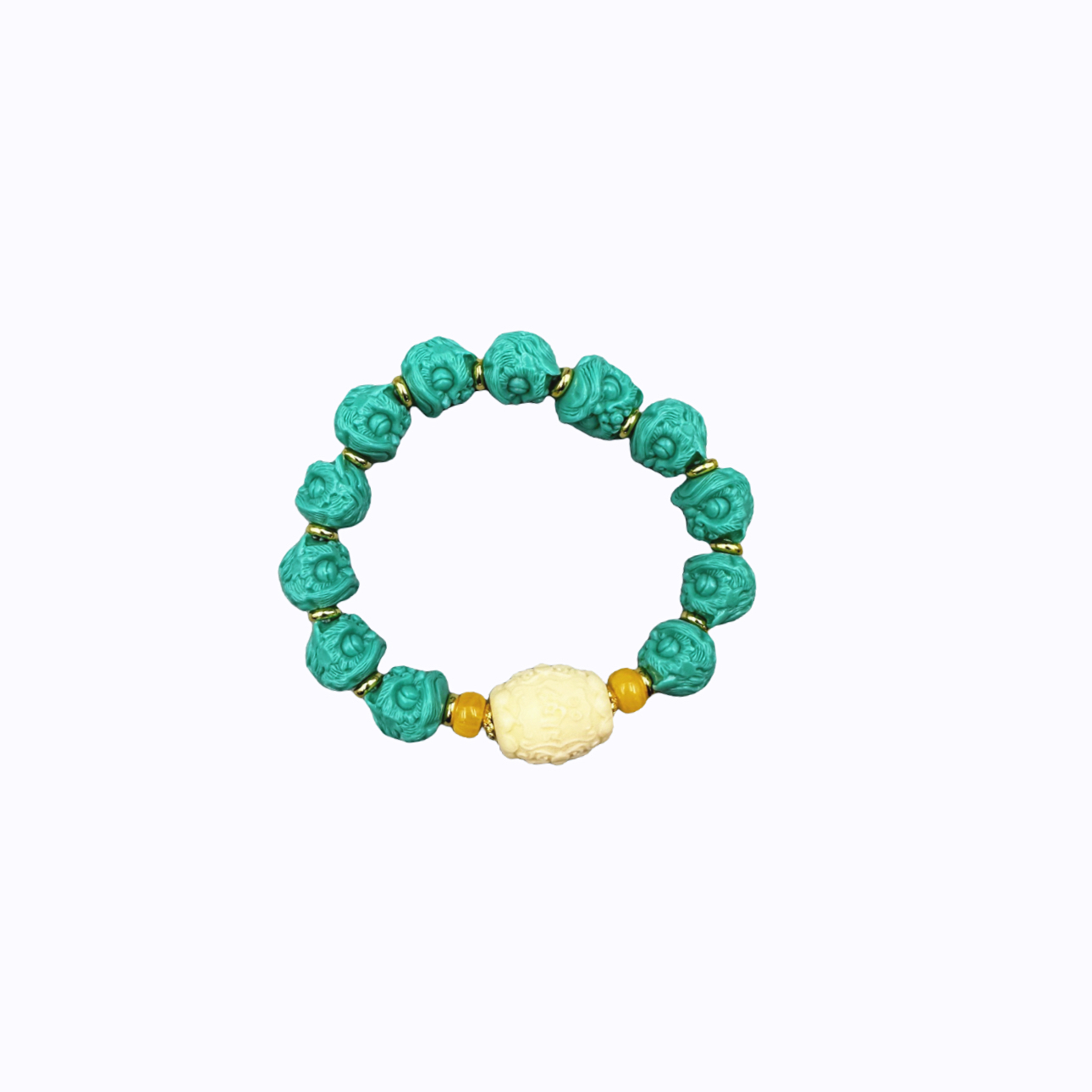 天空蓝玛瑙手串A28-937赠礼盒（多样性发其一）