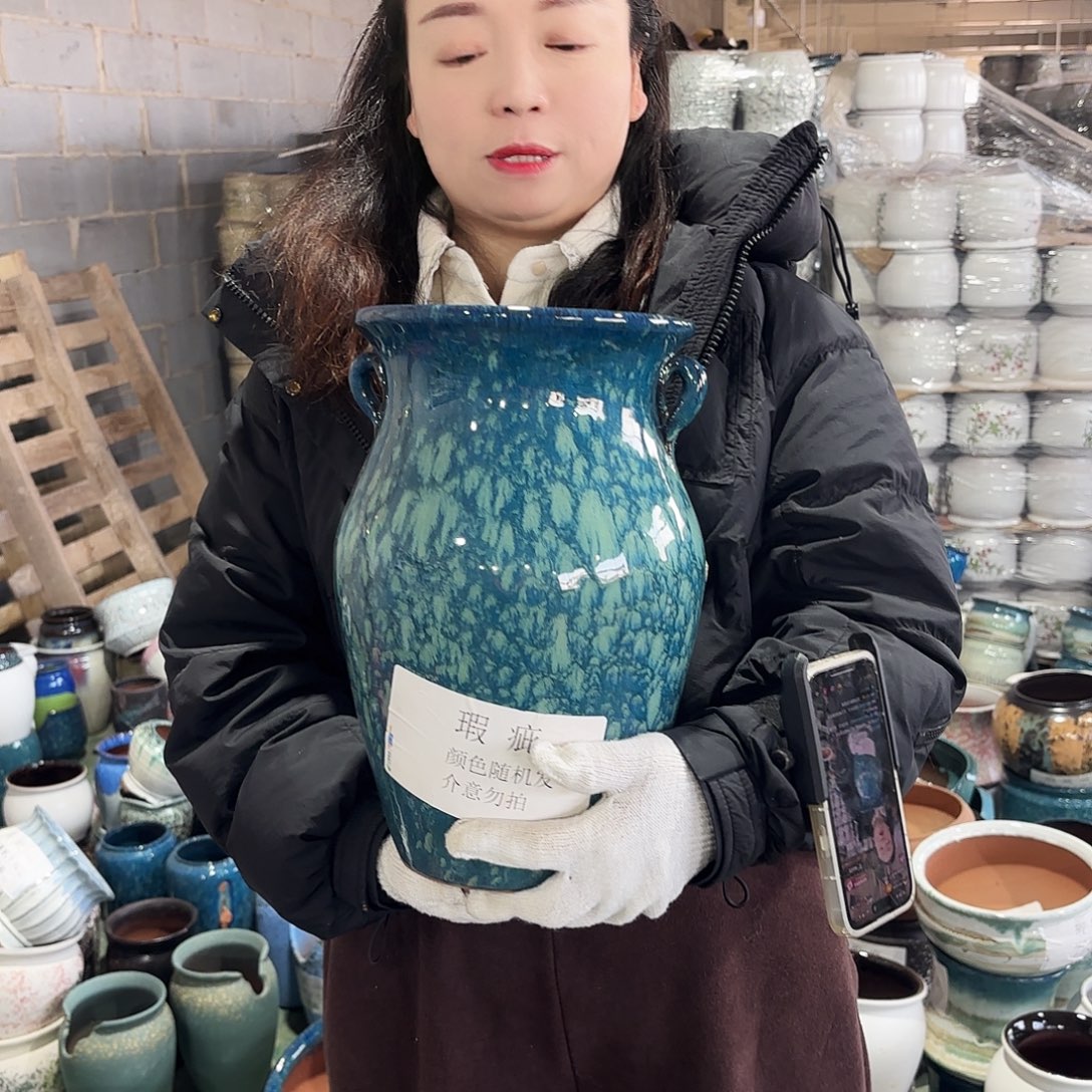 瑕疵一个高32/20红陶