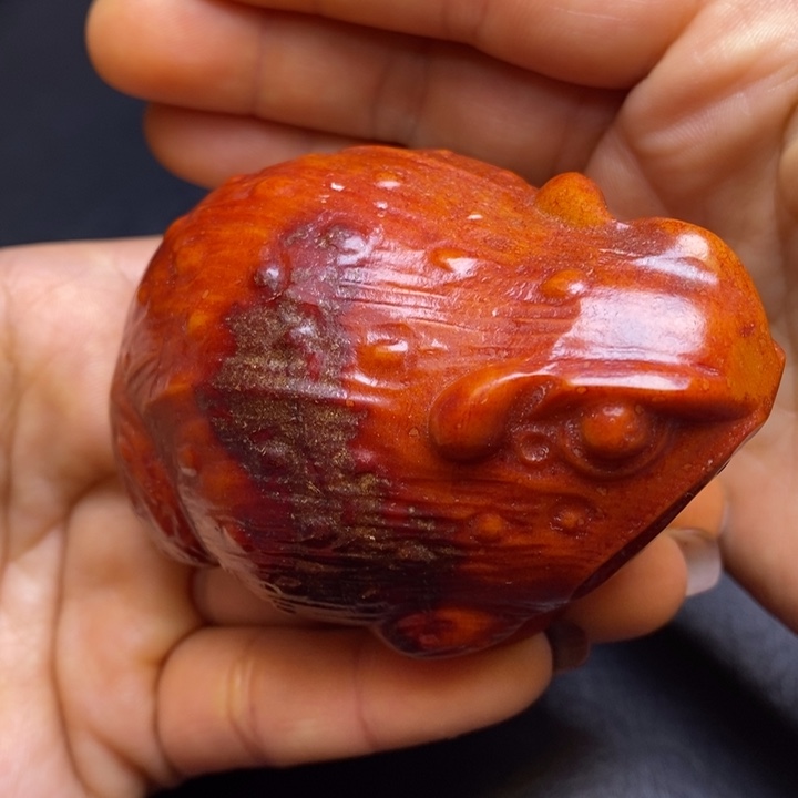 白玉菩提吊坠摆件