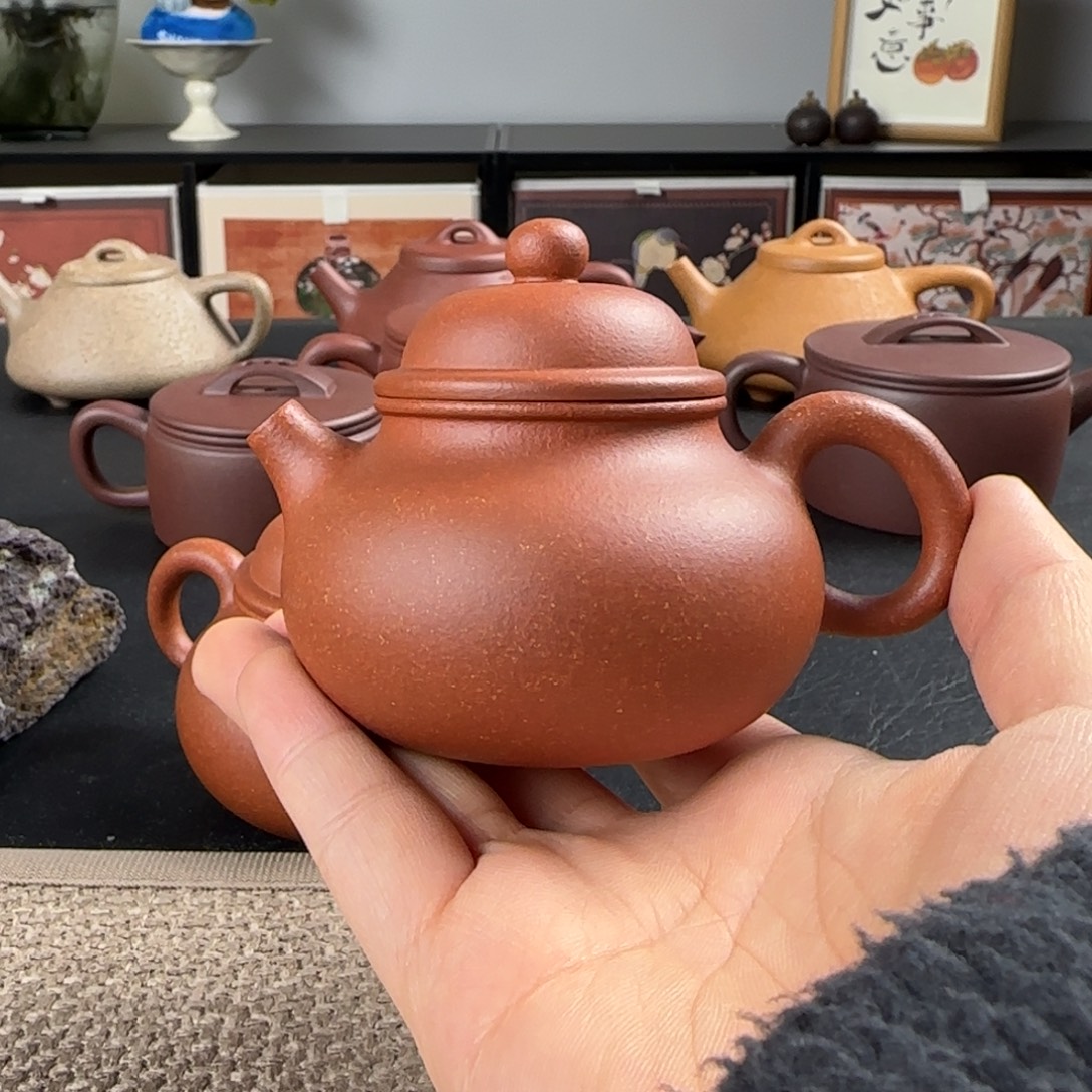 紫砂茶壶微瑕容天
