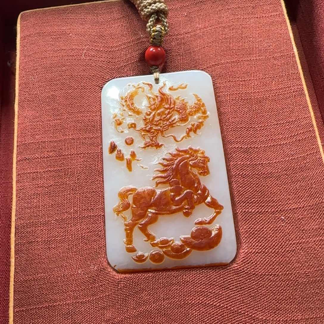 和田玉挂件未镶嵌