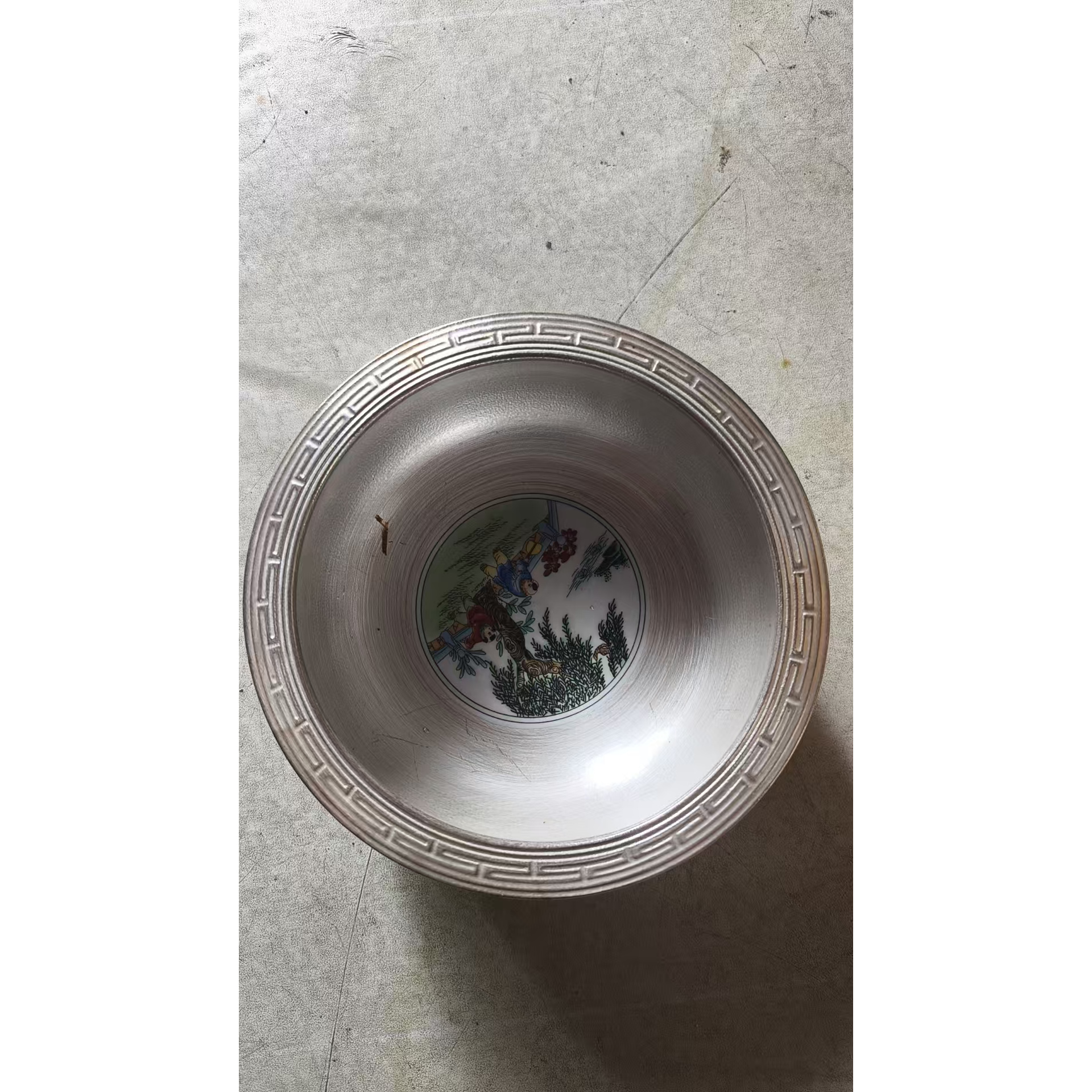 〖闪购链接〗白盆摆件一个