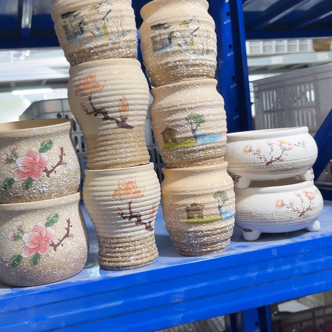 陶瓷花盆特价上新口7-12厘米