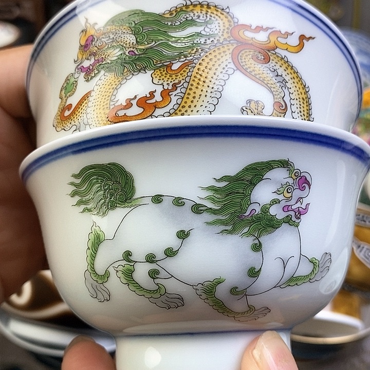 景德镇陶瓷藏式茶碗