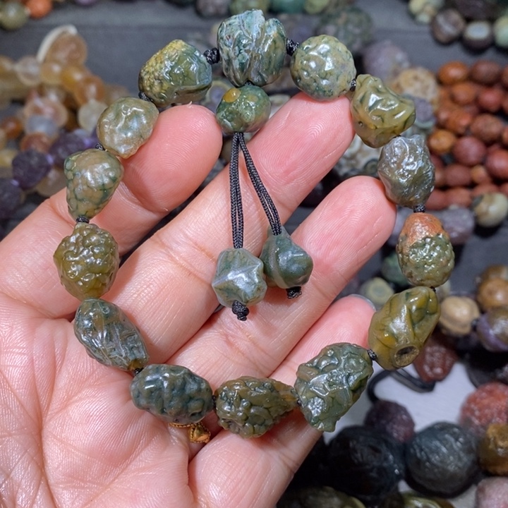 未镶嵌玛瑙/玉髓珠宝奇石