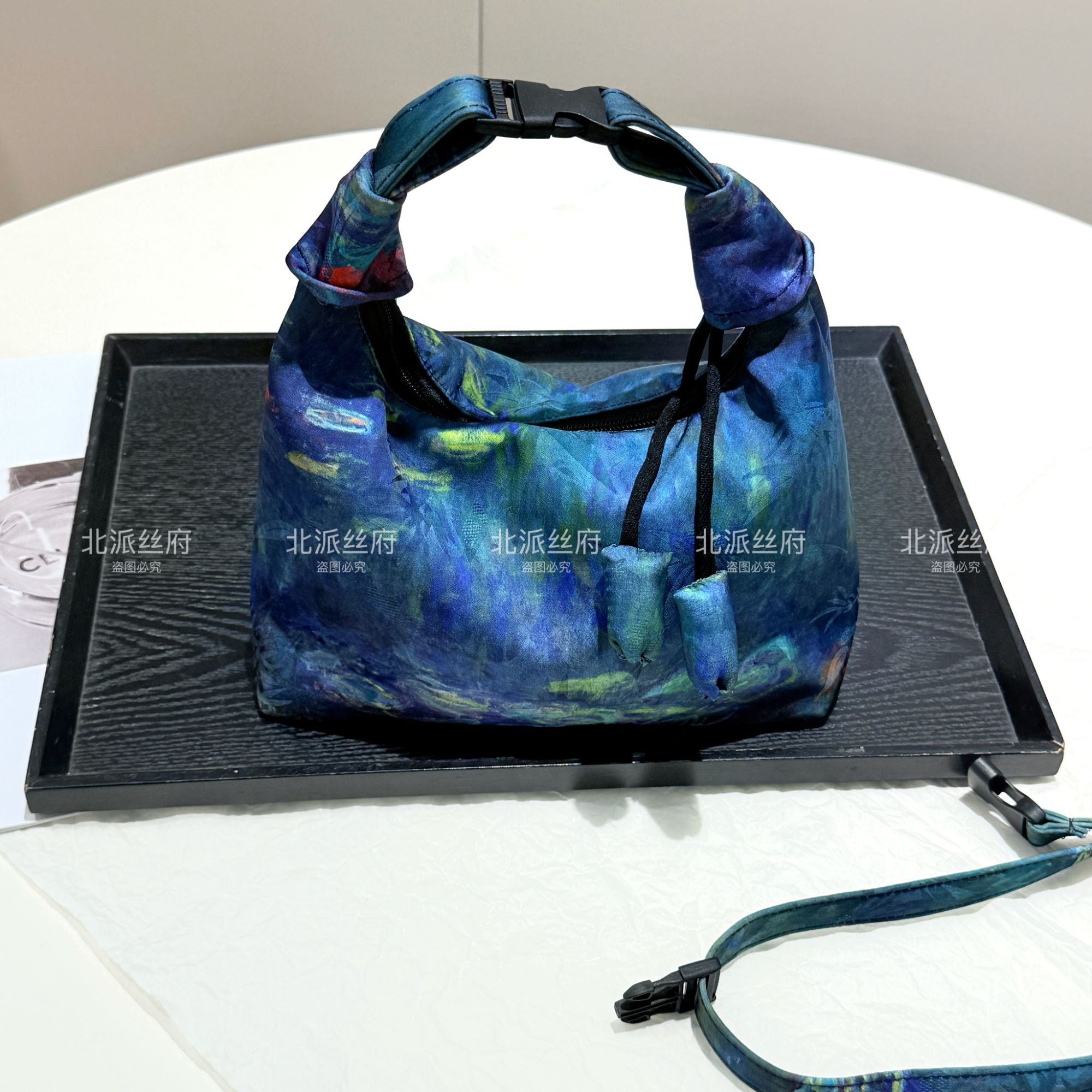 【新中式-饭盒包】20*25国风新中式香囊拉链时尚饭盒包-肩带可拆卸