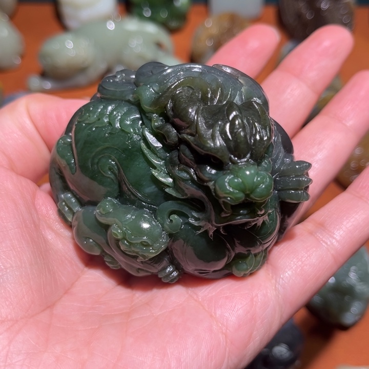 和田玉把件未镶嵌