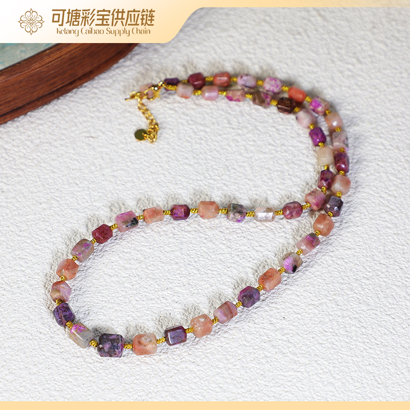 南非舒俱来 春彩刻面项链/多样性发一件