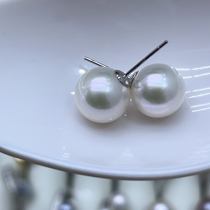 淡水珍珠颈饰银S925镶嵌?*