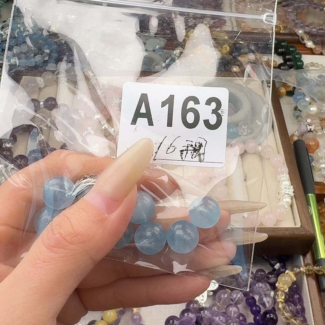 烟晶手链银S925镶嵌好