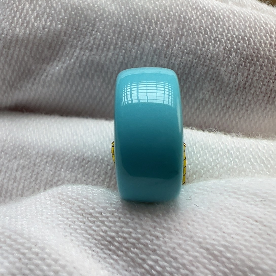 绿松石未镶嵌配饰11×5.2