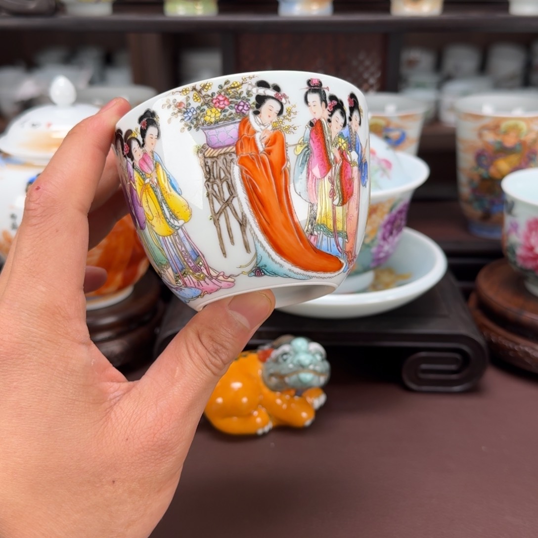 杯景德镇陶瓷艺术家作品