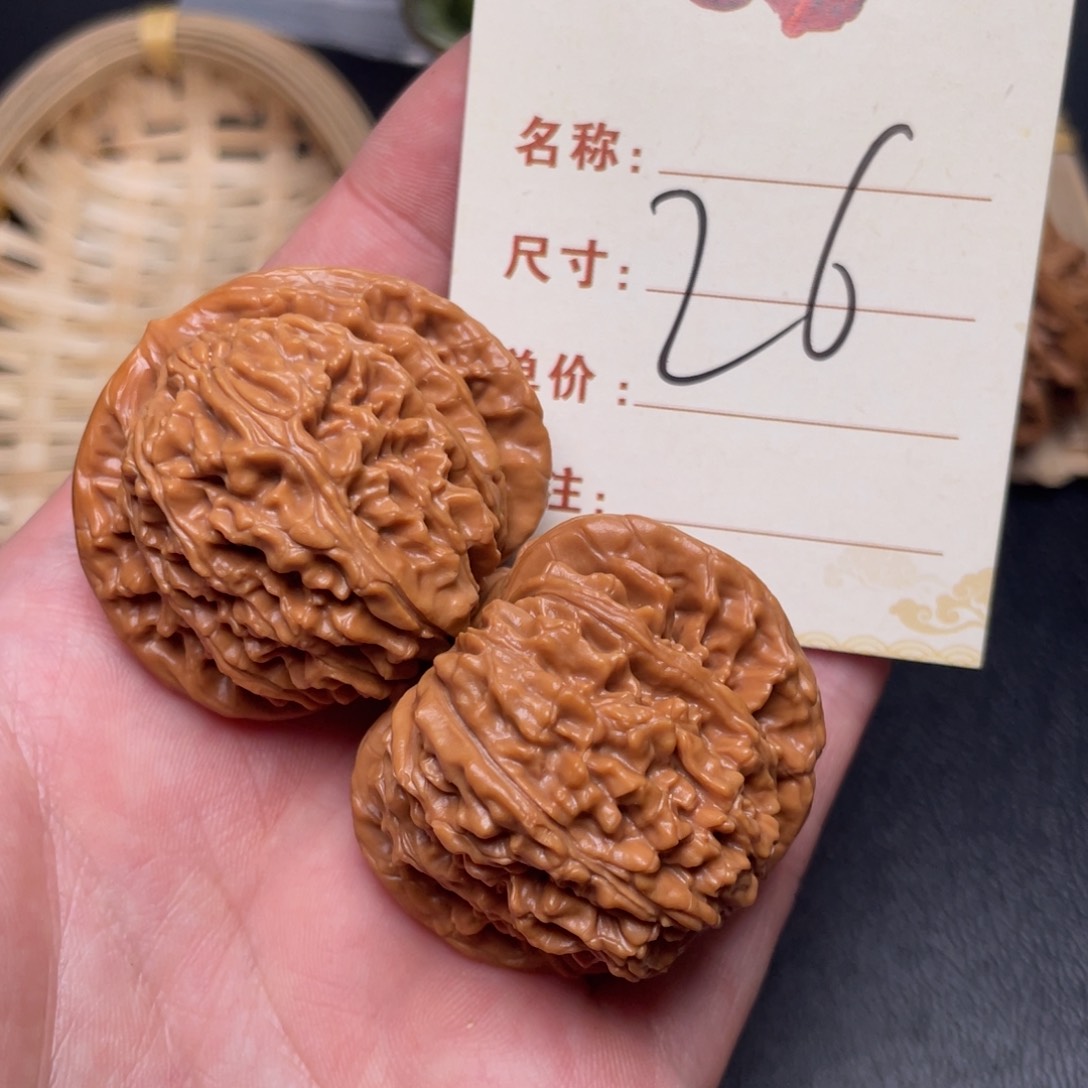 文玩核桃把件四座楼43尺26