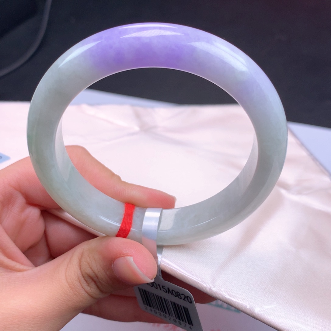 翡翠手镯（贵妃镯）未镶嵌47号57.5