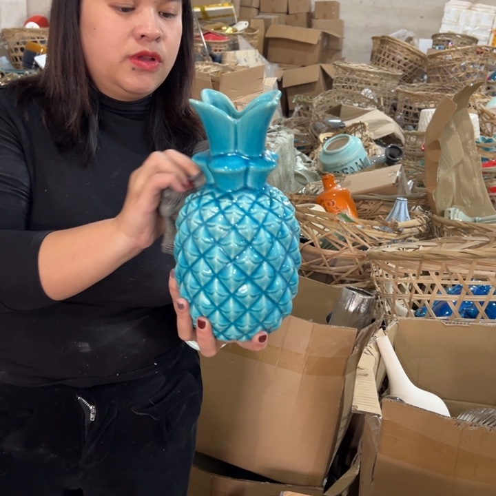 摆件高度27厘米口径5厘米微瑕捡漏