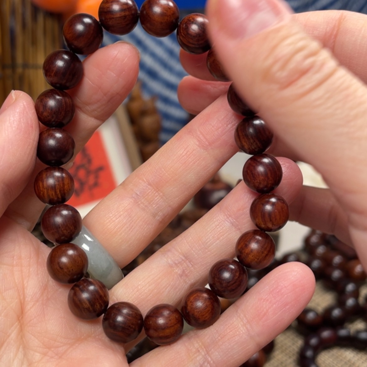 【闪购商品】黄花梨/降香黄檀手串/手链