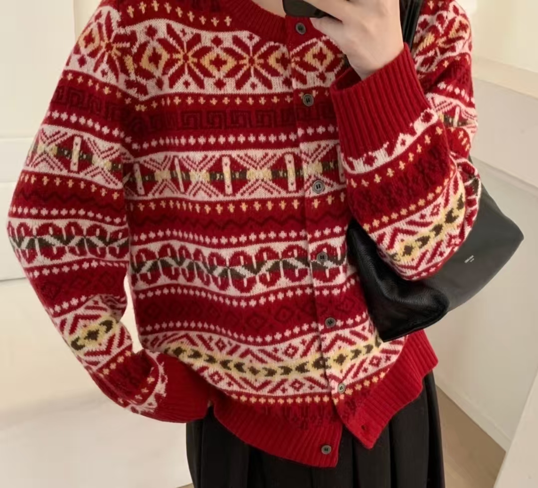 GMX-321-秋冬费尔岛系列100%羊毛羊毛衫-W586