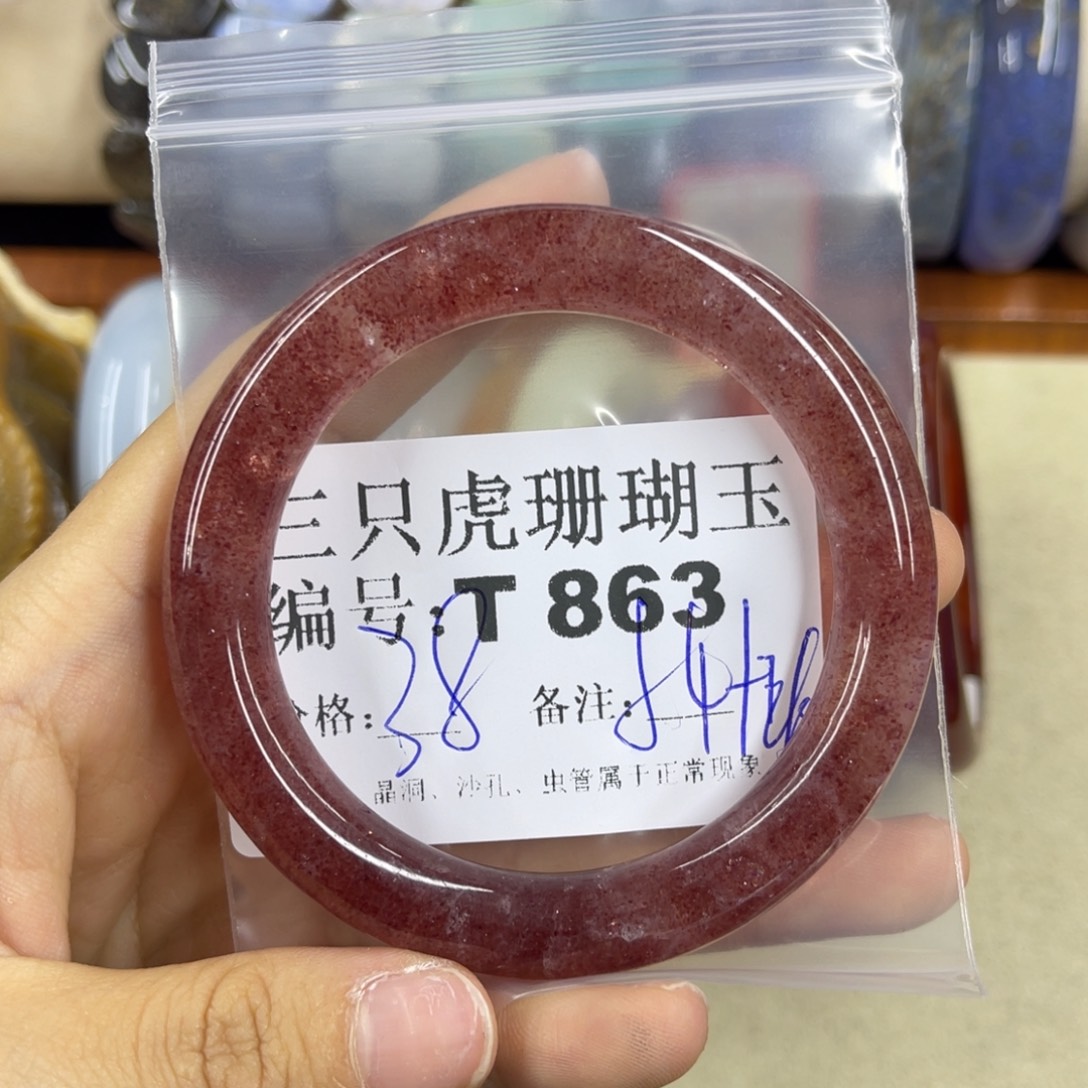 山***悔硅化珊瑚（珊瑚玉）h未镶嵌