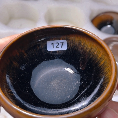 茶盏原矿原釉柴烧建盏