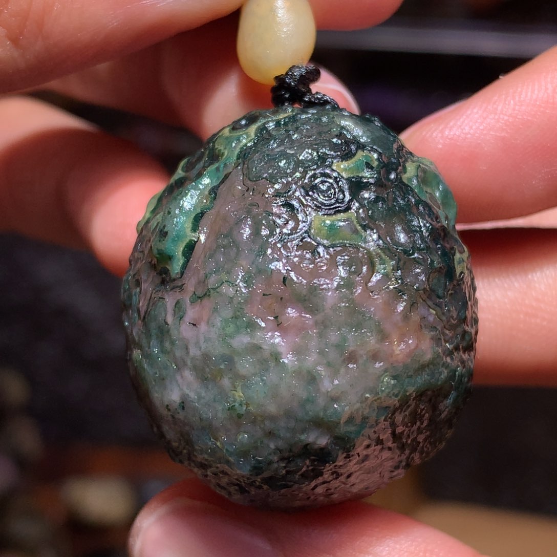 未镶嵌玛瑙/玉髓珠宝半成品