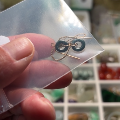 翡翠颈饰未镶嵌江**鹃