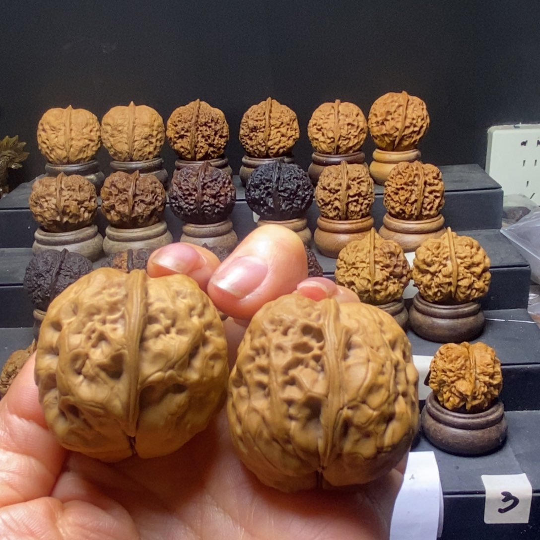 吊坠文玩核桃观音佛手39