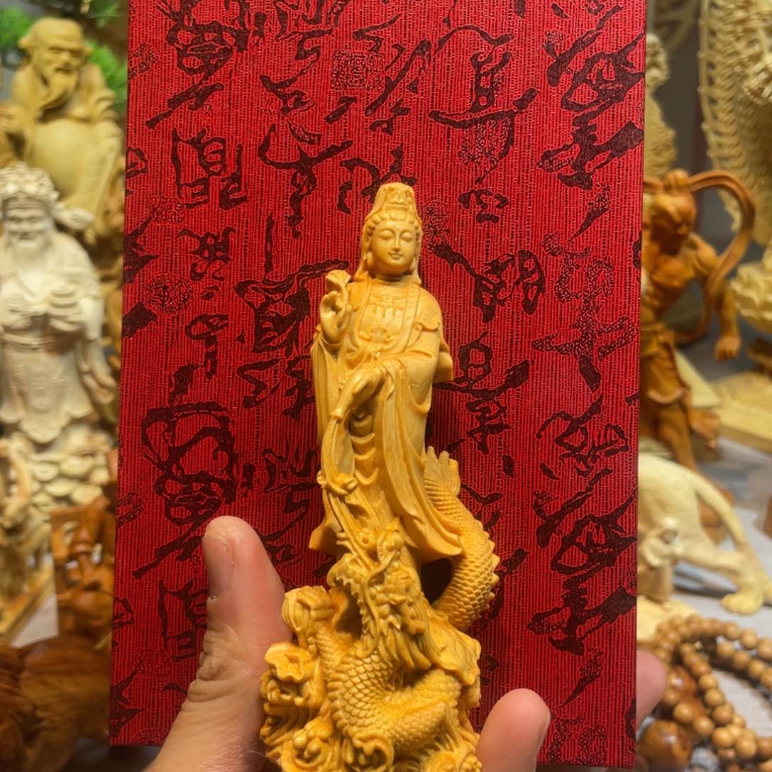 柏木（崖柏）崖柏御龙观音