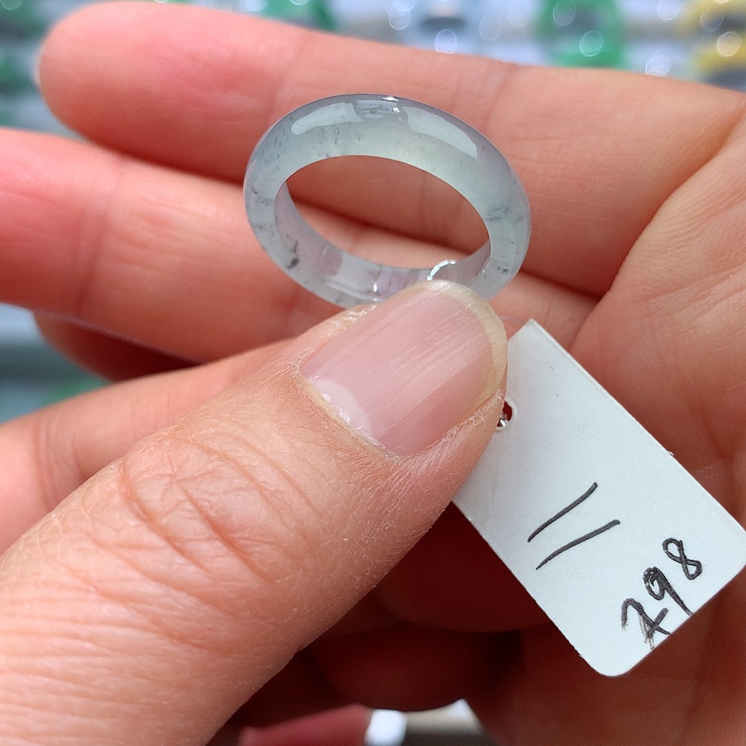 翡翠戒指未镶嵌11号