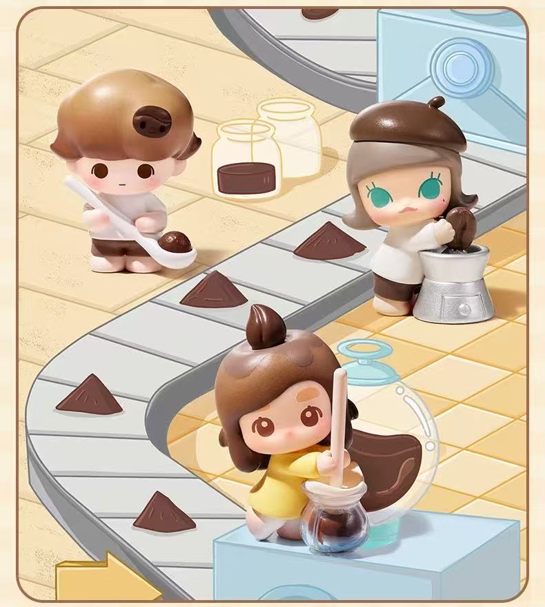 咖啡工厂系列萌粒 袋装盲袋（1粒）玩具礼物