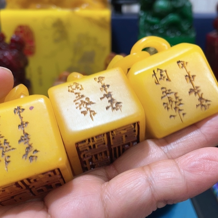 寿山石印石篆刻印章引首章闲章姓名章生日礼物