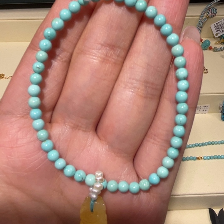 绿松石未镶嵌手串