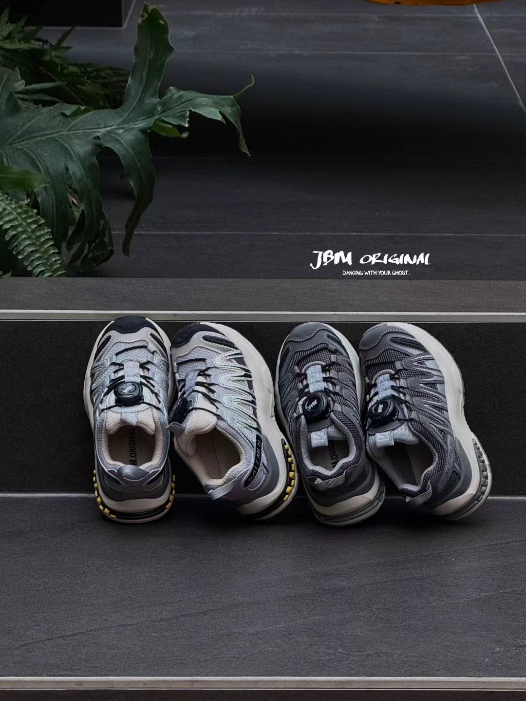 丰瑞159休闲儿童纽扣老爹鞋