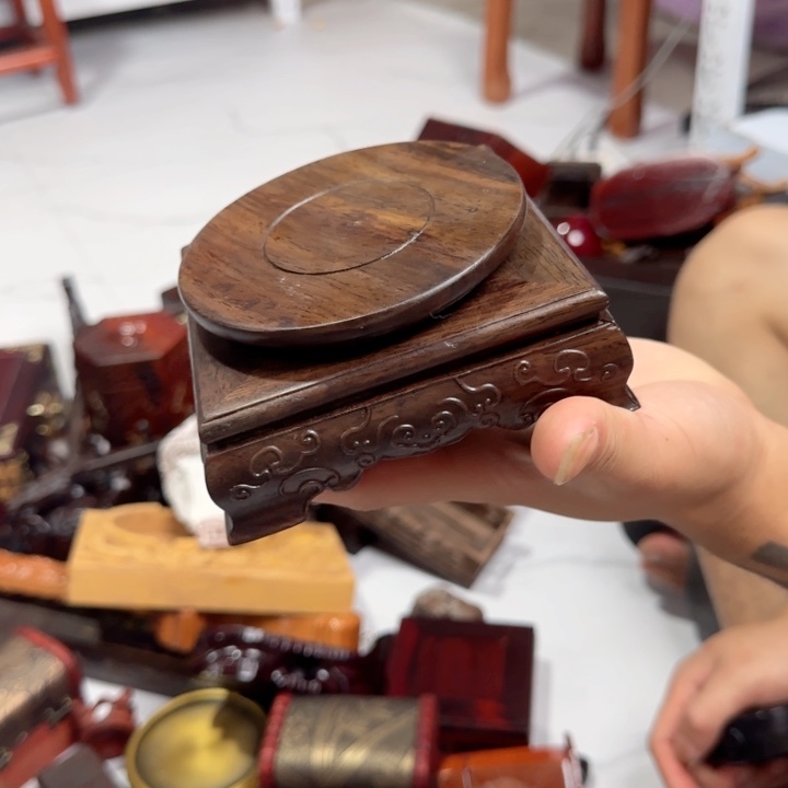 手工艺品琉璃红木工艺品