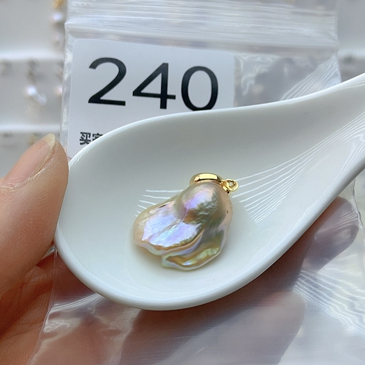 淡水珍珠颈饰银S925镶嵌