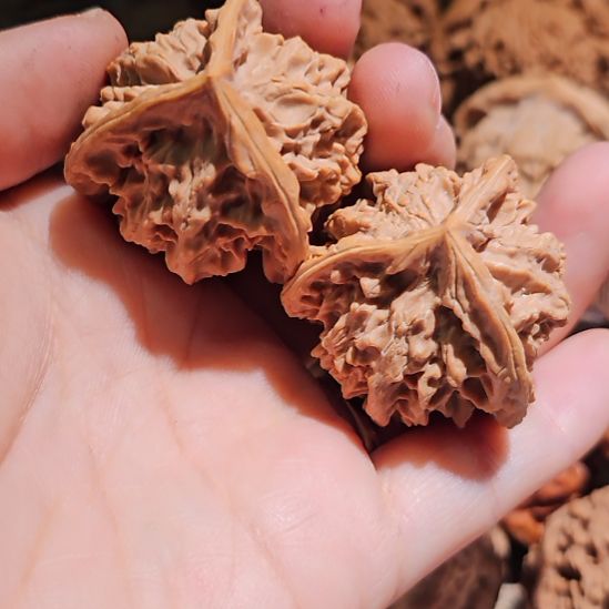 记***住文玩核桃吊坠37三棱