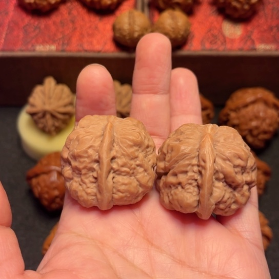 文玩核桃吊坠一帆风顺