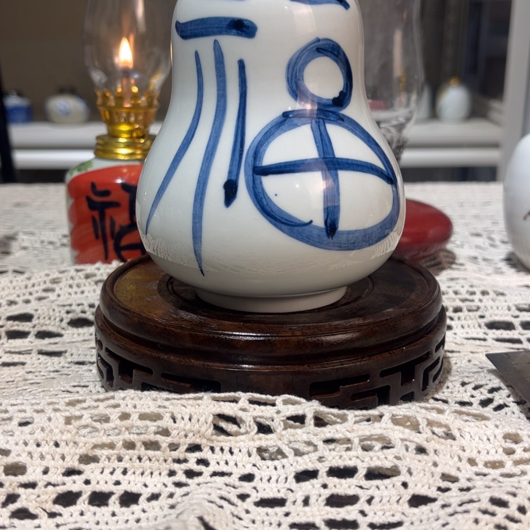 摆件景德镇手工陶瓷香薰灯