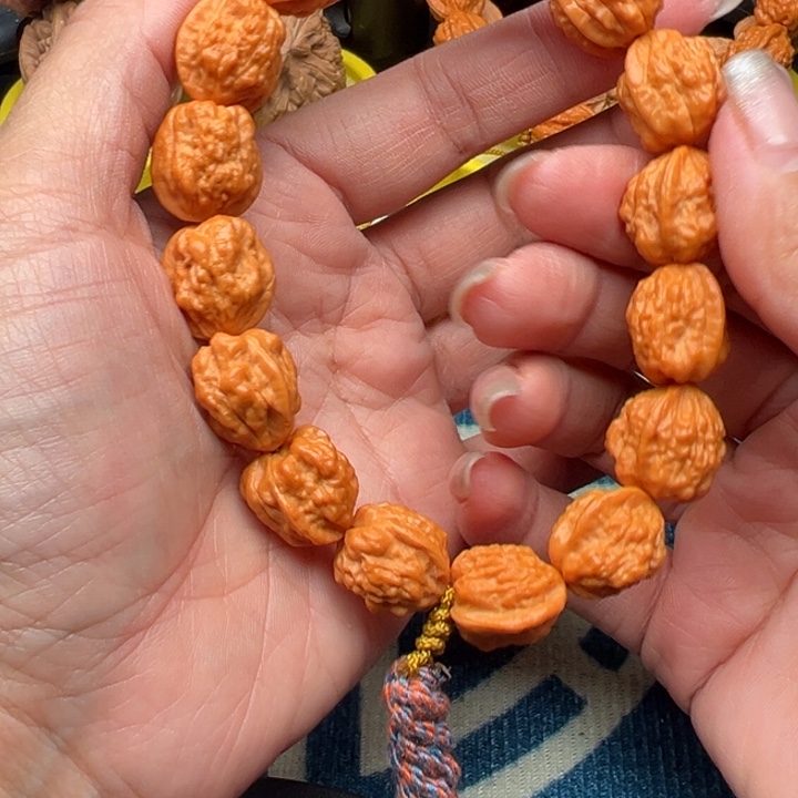 吊坠桃核文玩核桃手串