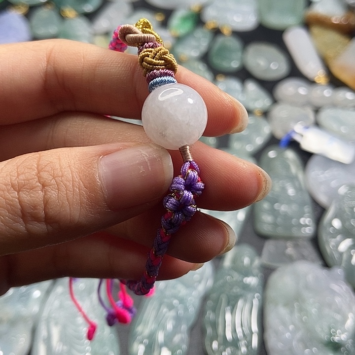 翡翠未镶嵌颈饰缅甸A货翡翠挂件