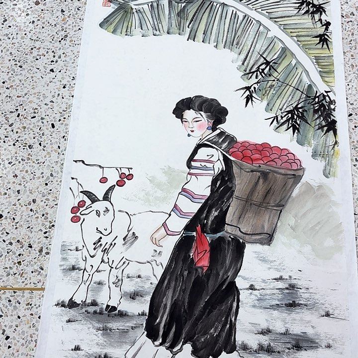 国画徐文清老师展览原作