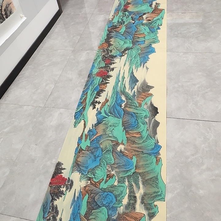 国画黄春香国画尺寸山水800*68