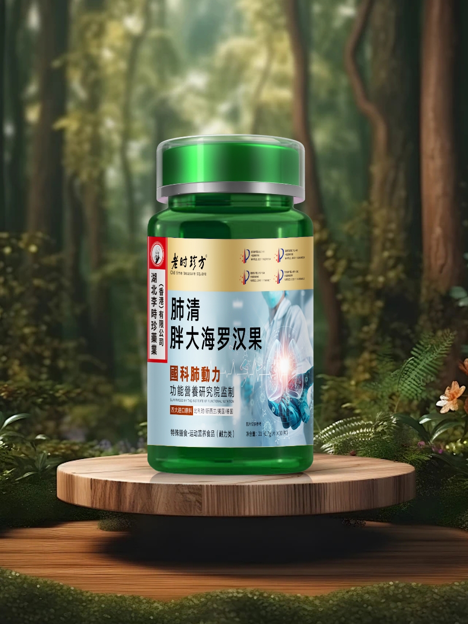 推荐 肺清胖大海罗汉果片
