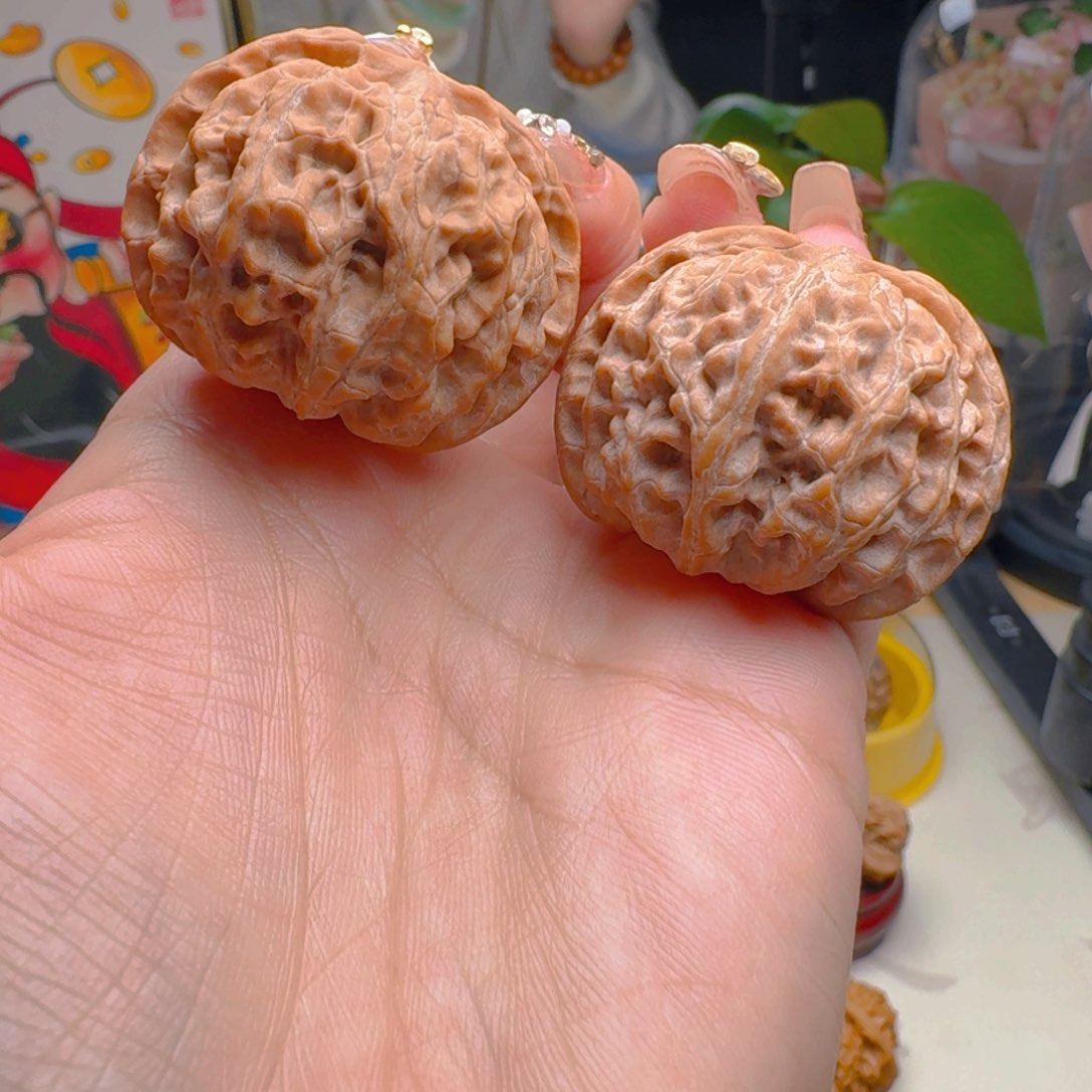 核桃把件38尺寸苹果元