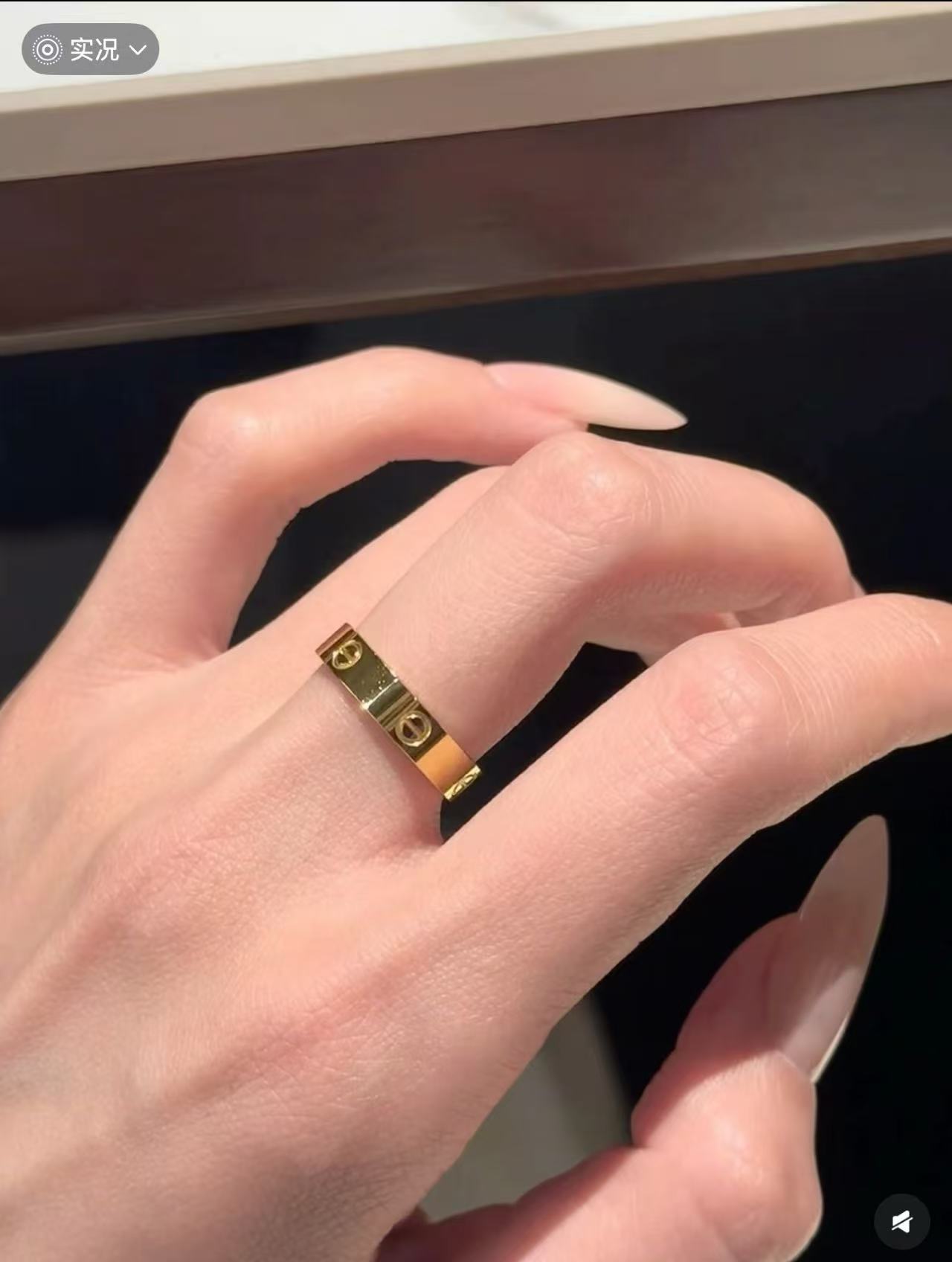 钛钢戒指 卡家戒指