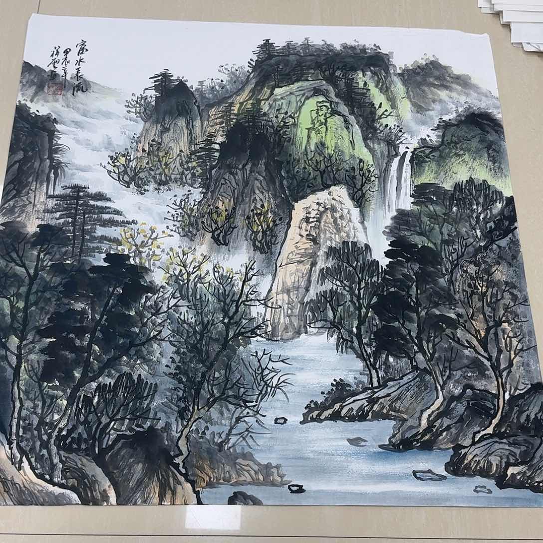 国画国画作品展，国画^_^