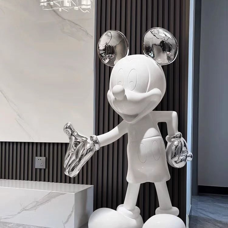 一米三五高端米奇轻奢客厅入户玄关装饰摆件米奇大摆件大气上档次