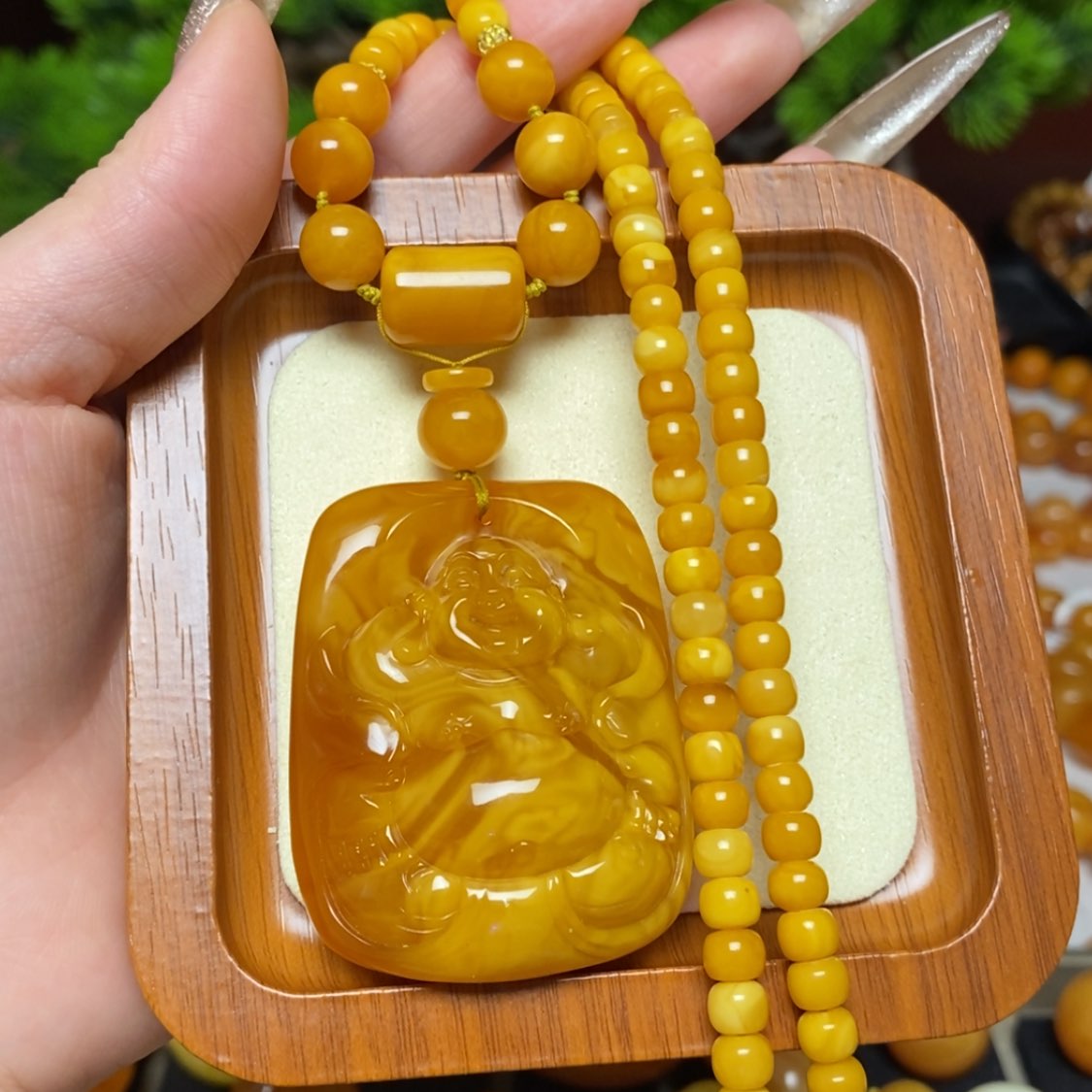 【闪购商品】未镶嵌颈饰蜜蜡项链