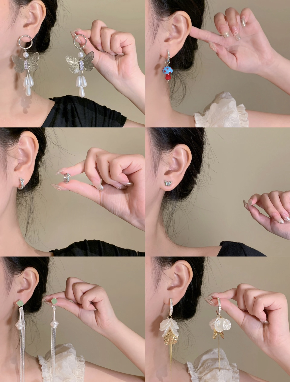 合金耳饰 单拍/补拍链接 no退no换