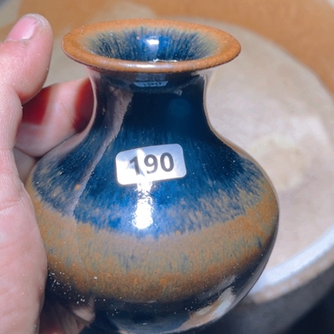 茶盏秋**月原矿原釉柴烧建盏