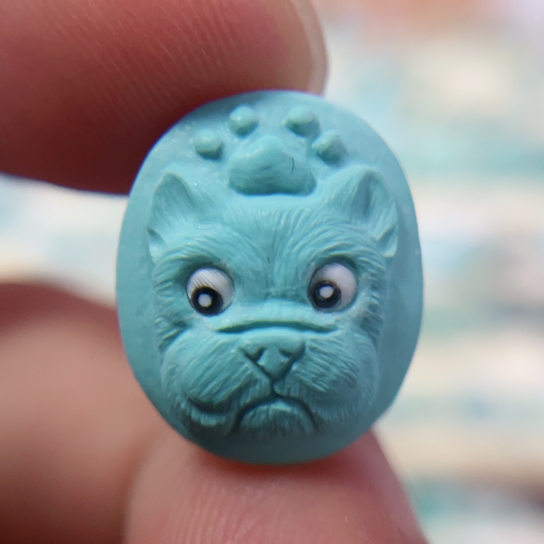 绿松石配饰未镶嵌